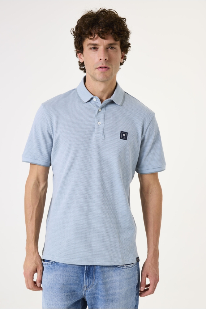 POLO D51020 DUSTY BLUE